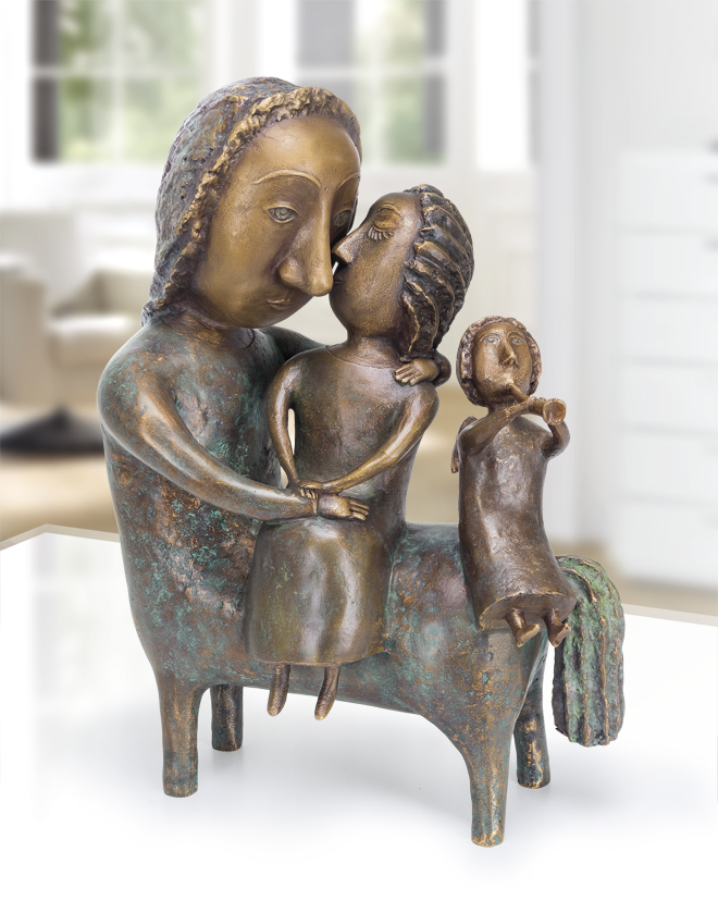 Bronzefigur Centaur von Natalia Obada