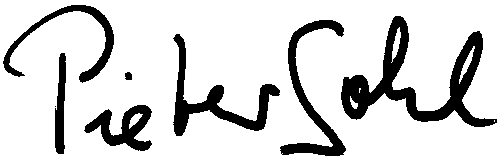 Pieter Sohl-Signatur