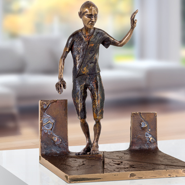 Bronzefigur von Woytek